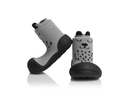 Buty do nauki chodzenia Attipas Cutie Gray