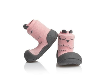 Buty do nauki chodzenia Attipas Cutie Pink