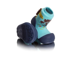 Buciki dla dziecka Attipas Giraffe Navy
