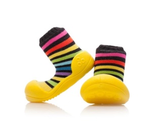 Buciki Attipas Rainbow Yellow