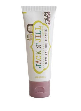 Jack N' Jill Naturalna Pasta do Zębów Organiczna Malina i Xylitol 50 g