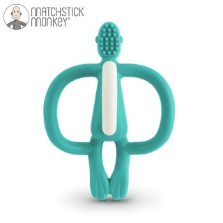 MATCHSTICK MONKEY Gryzak Masujący ze Szczoteczką Green