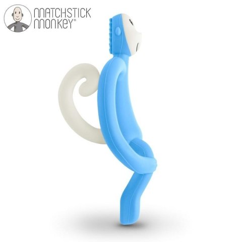 Gryzak masujący ze szczoteczką Light Blue Matchstick Monkey Gryzak masujący ze szczoteczką Light Blue Matchstick Monkey