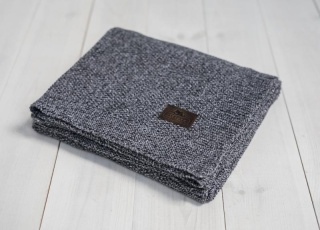 SLEEPEE Bambusowy Kocyk Bamboo Touch Black and White