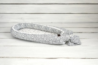 SLEEPEE Gniazdko / Kokon Niemowlęcy Feel Grey