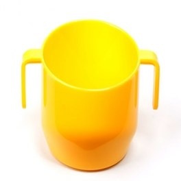 DOIDY CUP Kubeczek do picia żółty słoneczny
