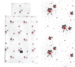 LULLALOVE Bawełniana Pościel MrB 100x135 cm