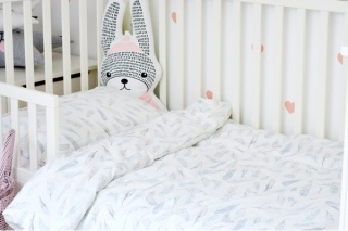 MAYLILY Pościel poszewki bambusowe L Niebiańskie piórka