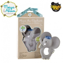 Meiya & Alvin Gryzak naturalny kauczukowy Alvin Elephant Organic Rubber Teether