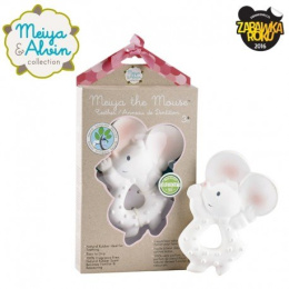 Meiya & Alvin Gryzak naturalny kauczukowy Meiya Mouse Organic Rubber Teether