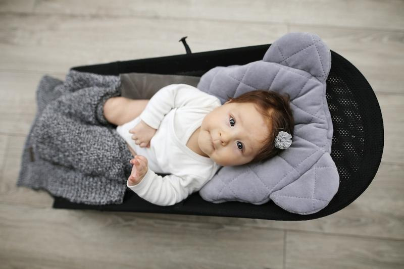 SLEEPEE Misiowa Poduszka Royal Baby Grey SLEEPEE Misiowa Poduszka Royal Baby Grey