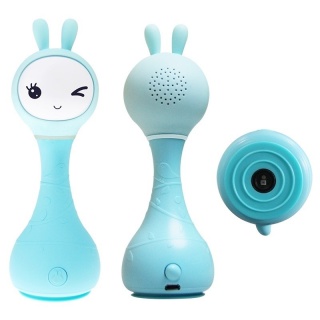 Niebieski króliczek Alilo Smarty Bunny