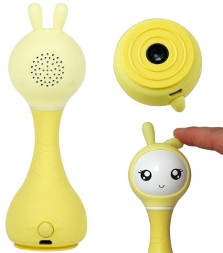 Żółty króliczek Alilo Smarty Bunny