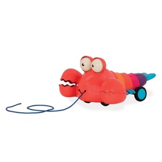 B.toys Waggle-a-long PINCHY PAT – homar na sznurku