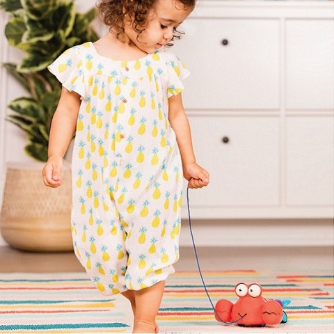B.toys Waggle-a-long PINCHY PAT – homar na sznurku