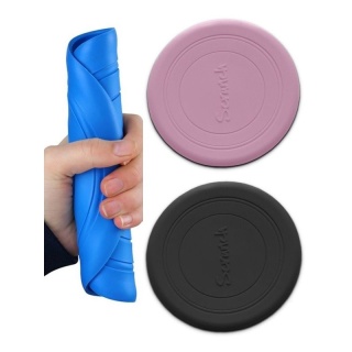 FUNKIT WORLD Silikonowy dysk Scrunch - Granatowy