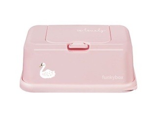 FUNKYBOX Pojemnik na Chusteczki, Pink Swan