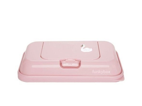 FUNKYBOX Pojemnik na Chusteczki To Go, Pink Swan