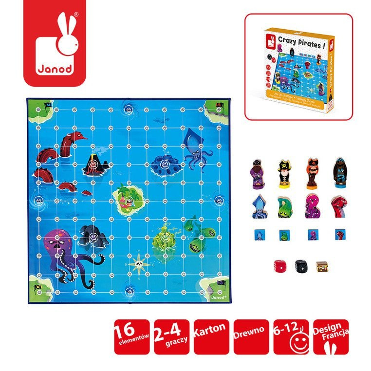 JANOD Gra- Zwariowani Piraci JANOD Gra- Zwariowani Piraci