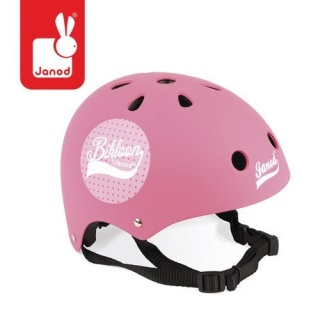 JANOD Kask różowy 47-54 cm