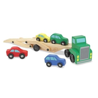 MELISSA&DOUG Ciężarówka z lawetą