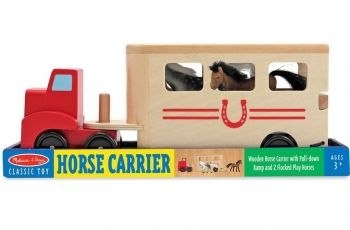 MELISSA&DOUG Ciężarówka z przyczepą dla koni