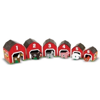 MELISSA&DOUG Drewniane stodoły i zwierzęta