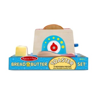 Drewniany toster Melissa and Doug - zestaw śniadaniowy