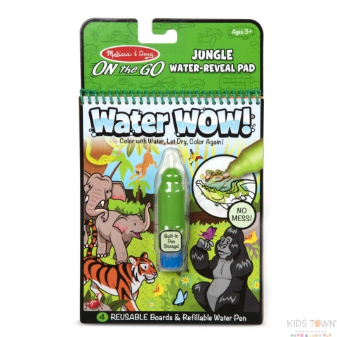 MELISSA&DOUG Kolorowanka wodna Malowanka dżungla WaterWOW