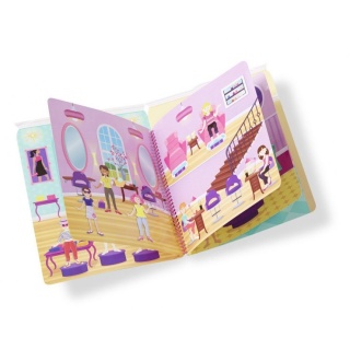 MELISSA&DOUG Wypukłe naklejki wielokrotne Świat mody