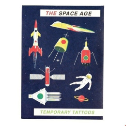 Rex London Tatuaże zmywalne dla dzieci - Era kosmiczna