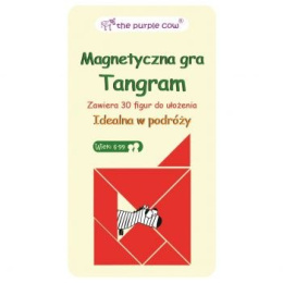 The Purple Cow Gra magnetyczna - Tangram