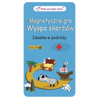 Magnetyczna gra Wyspa skarbów The Purple Cow