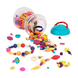 B.Toys Pop-Arty!- zestaw do tworzenia biżuterii – 300 elementów