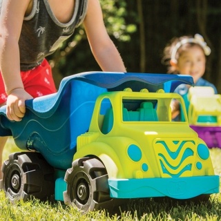 Olbrzymia ciężarówka-wywrotka B.toys Colossal Cruiser – granatowa