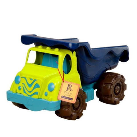 B.toys Colossal Cruiser – olbrzymia ciężarówka-wywrotka granatowa B.toys Colossal Cruiser – olbrzymia ciężarówka-wywrotka granatowa