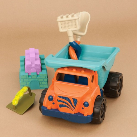 B.toys Sand Truck – ciężarówka z akcesoriami do piasku B.toys Sand Truck – ciężarówka z akcesoriami do piasku
