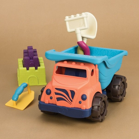 B.toys Sand Truck – ciężarówka z akcesoriami do piasku B.toys Sand Truck – ciężarówka z akcesoriami do piasku