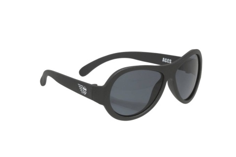 BABIATORS Okulary przeciwsłoneczne 0-2 lata Aviator Black Ops Black