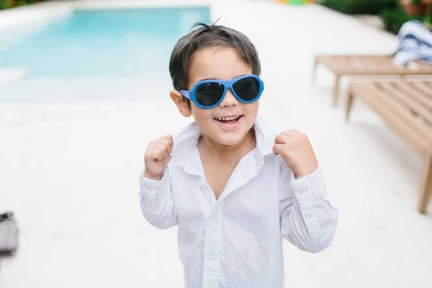 BABIATORS Okulary przeciwsłoneczne 0-2 lata Aviator True Blue