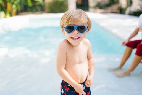BABIATORS Okulary przeciwsłoneczne 0-2 lata Aviator True Blue