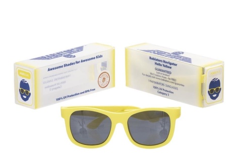 BABIATORS Okulary przeciwsłoneczne 0-2 lata Navigator - Hello yellow
