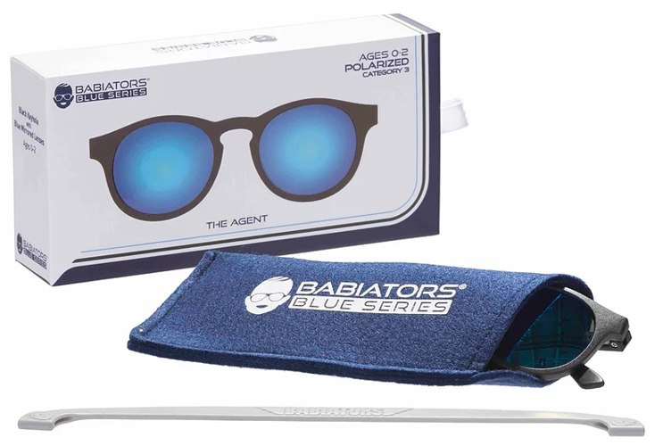 BABIATORS Okulary przeciwsłoneczne z polaryzacją 0-2 lata Blue series - The Agent