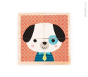 JANOD Klocki drewniane Puzzle 6w1 Las JANOD Klocki drewniane Puzzle 6w1 Las