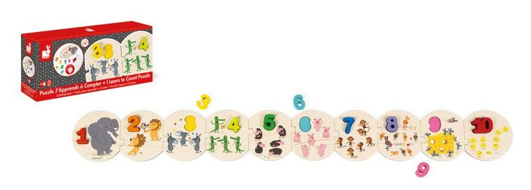 manustore.pl JANOD Puzzle Uczę się liczyć manustore.pl JANOD Puzzle Uczę się liczyć