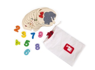 JANOD Puzzle Uczę się liczyć