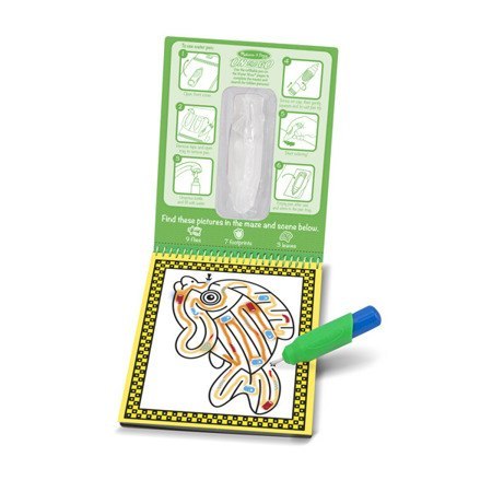 MELISSA&DOUG Malowanka wodna Kolorowanka Labirynty WaterWOW MELISSA&DOUG Malowanka wodna Kolorowanka Labirynty WaterWOW