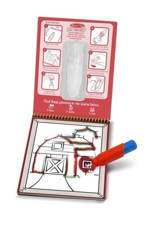 MELISSA&DOUG Malowanka wodna Kolorowanka Połącz kropki WaterWOW