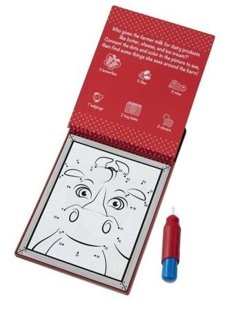 MELISSA&DOUG Malowanka wodna Kolorowanka Połącz kropki WaterWOW MELISSA&DOUG Malowanka wodna Kolorowanka Połącz kropki WaterWOW