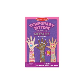 MELISSA&DOUG Tatuaże metaliczne 74 szt